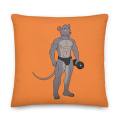 Gay Gym Rat Pillow