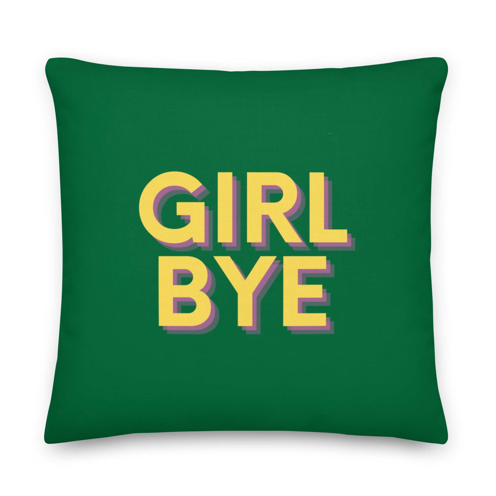 Girl Bye Pillow