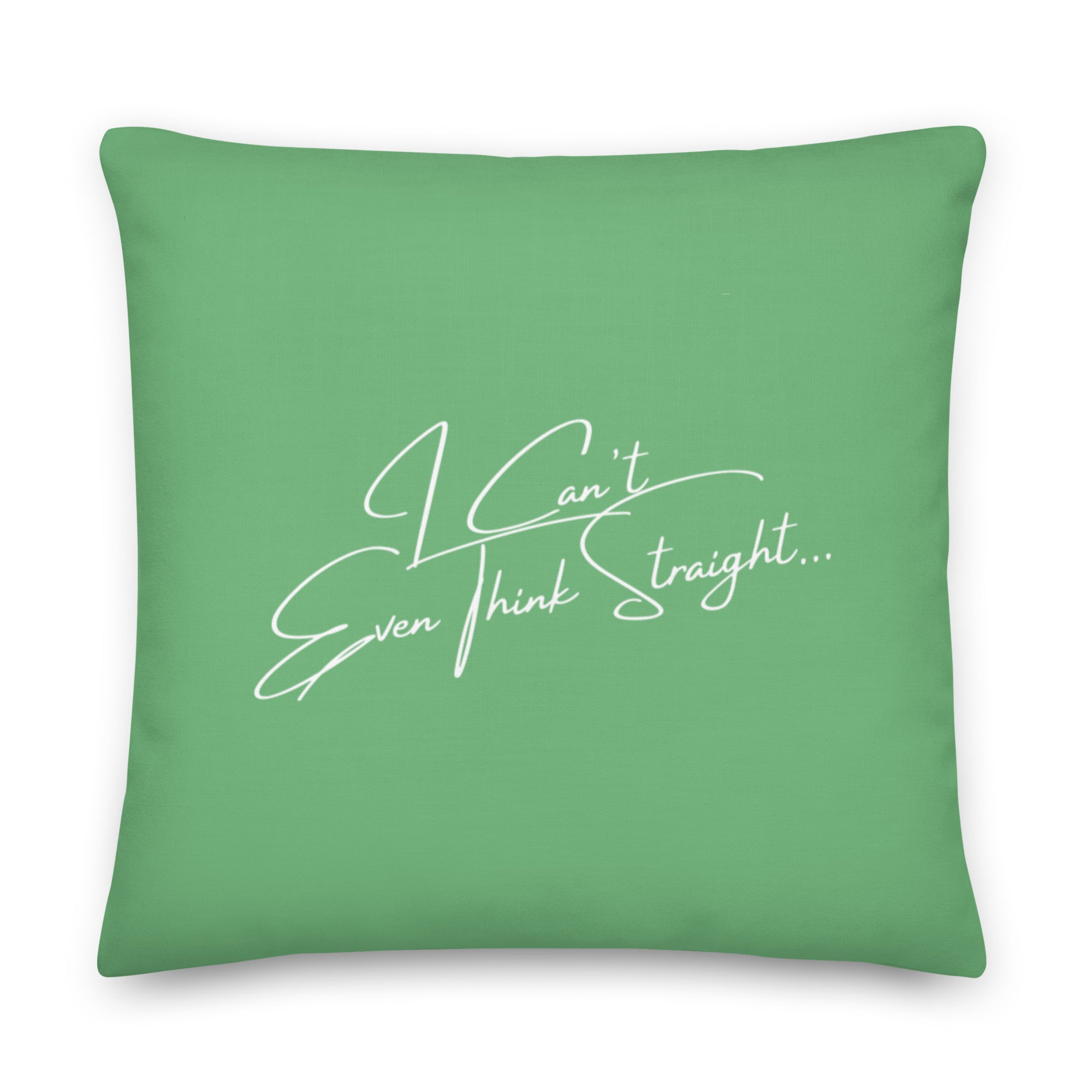 I Can't Even Think Straight Pillow