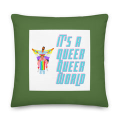 It's A Queer Queer World Pillow