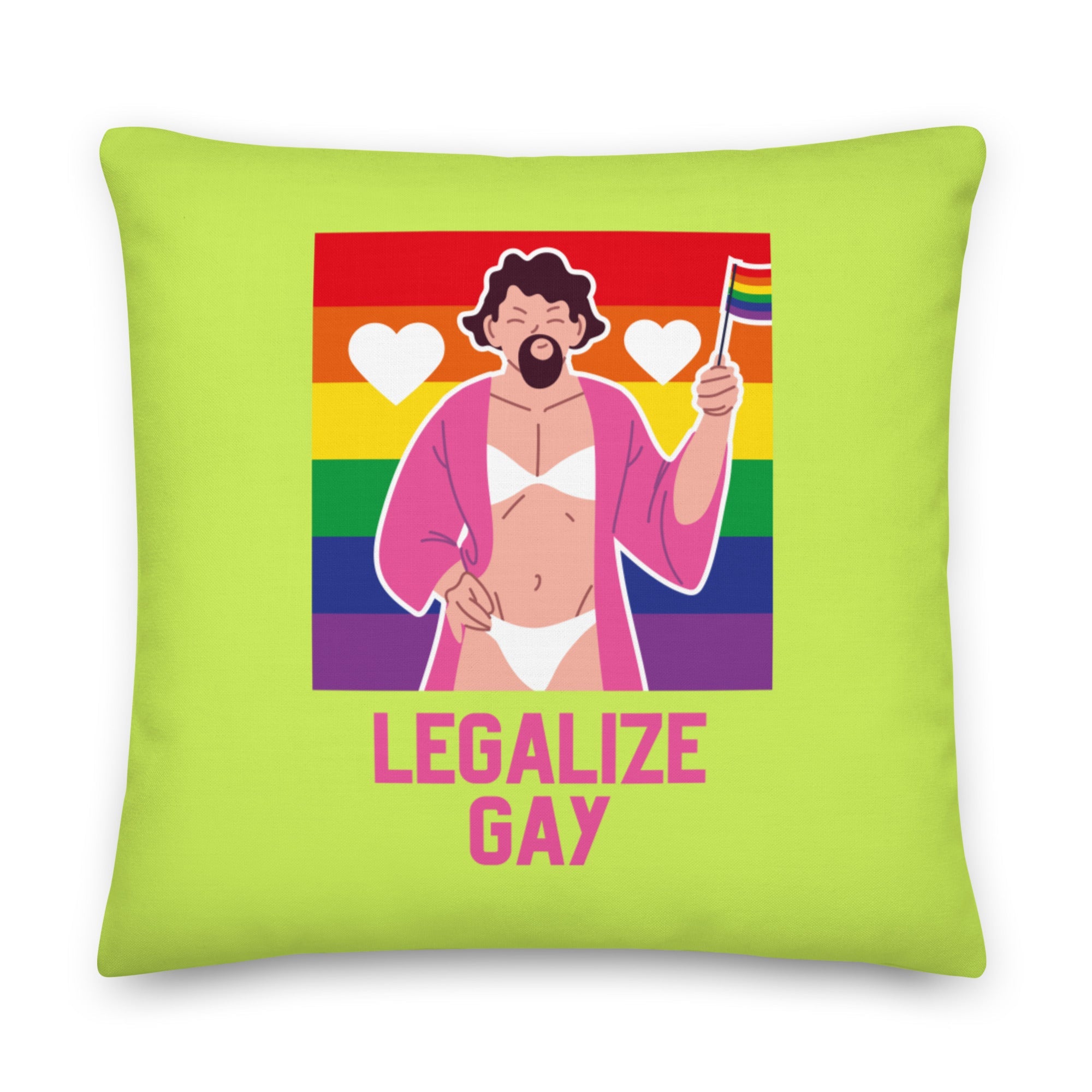 Legalize Gay Pillow