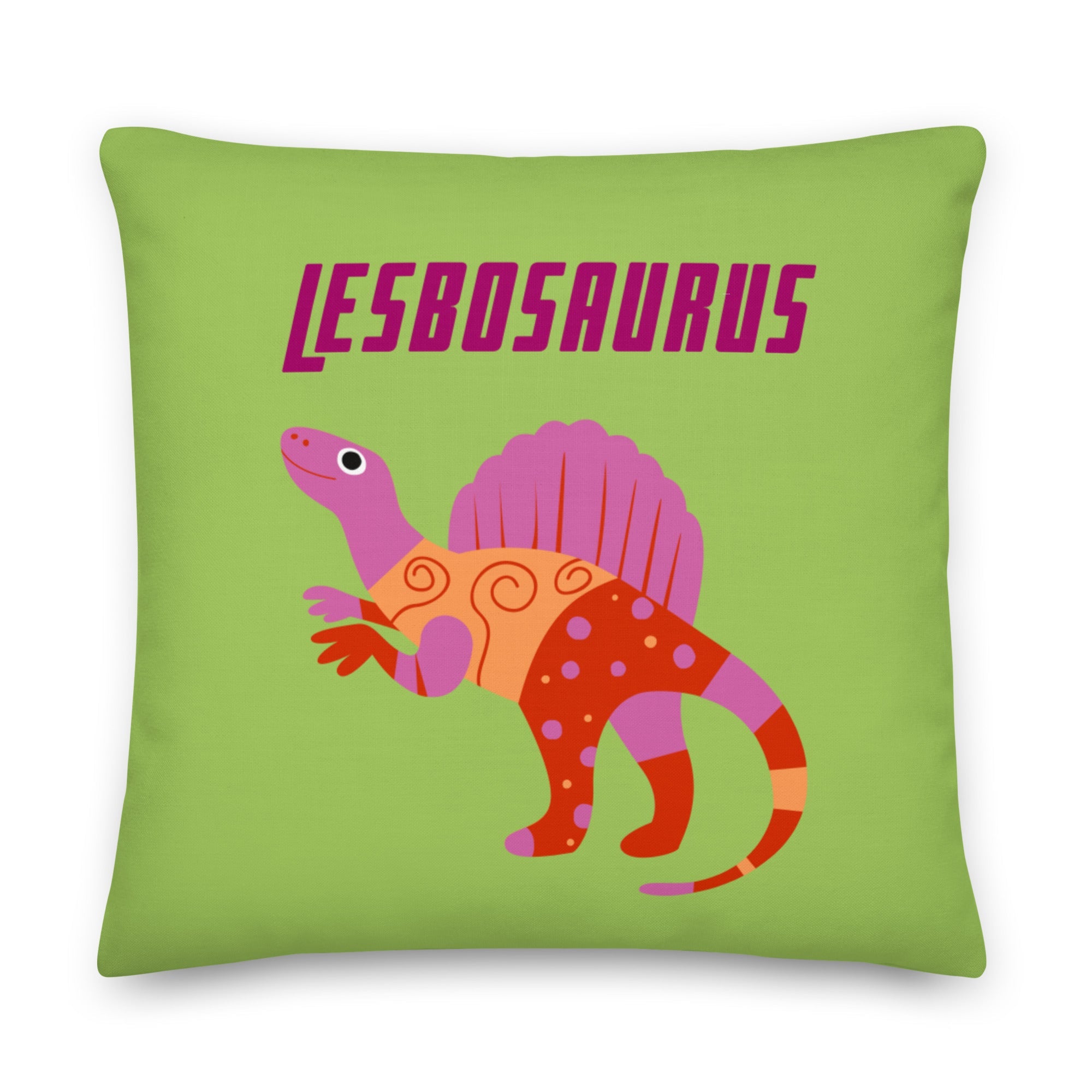 Lesbosaurus Pillow