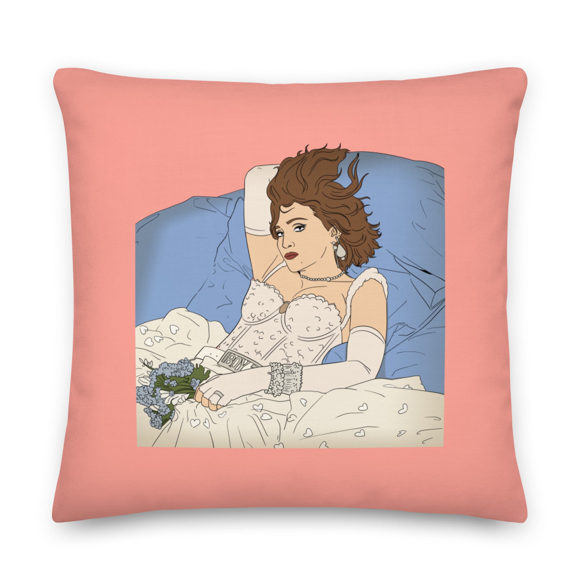 Madonna Like A Virgin Pillow