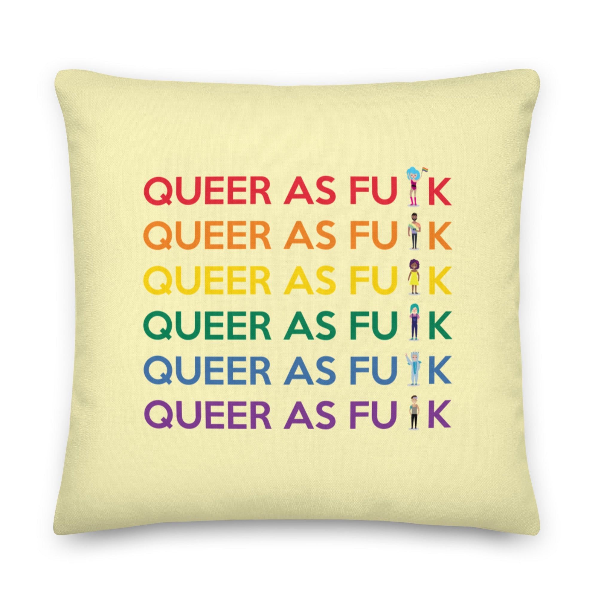 Queer As Fu*k Pillow