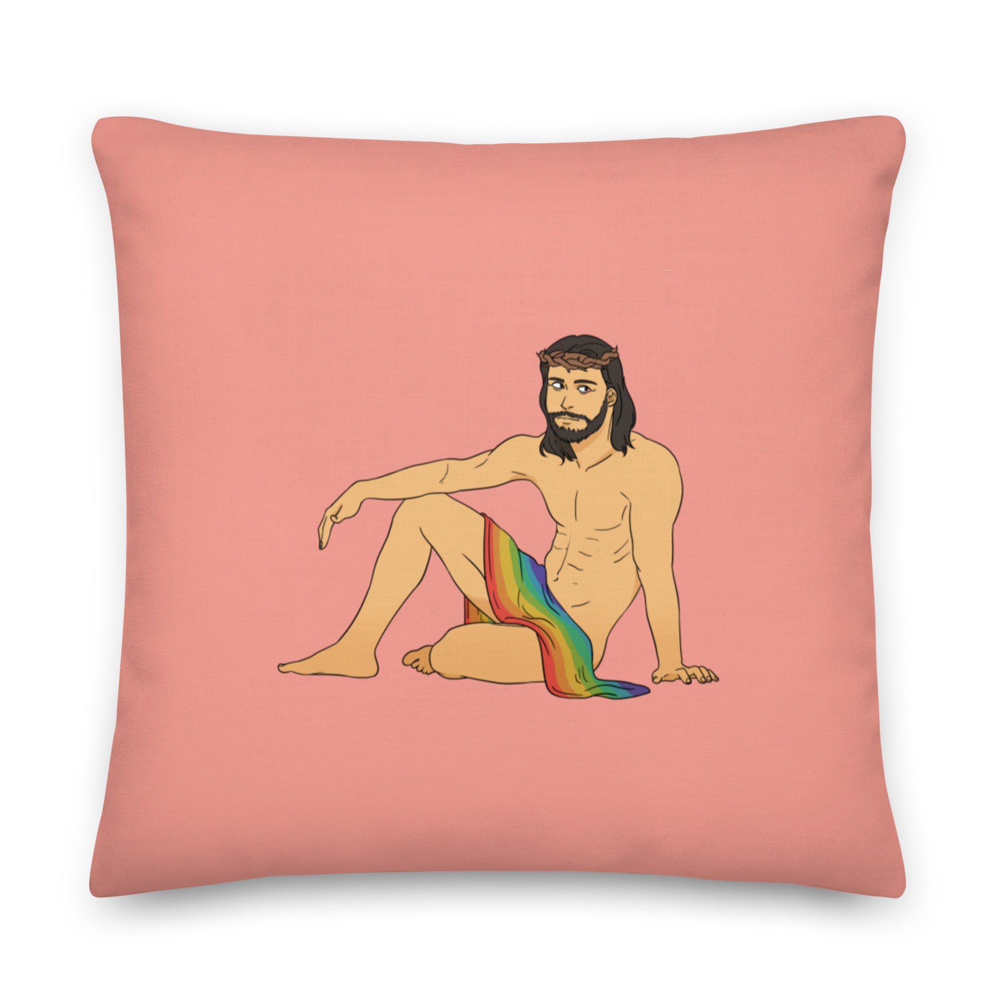 Sexy Gay Jesus Pillow
