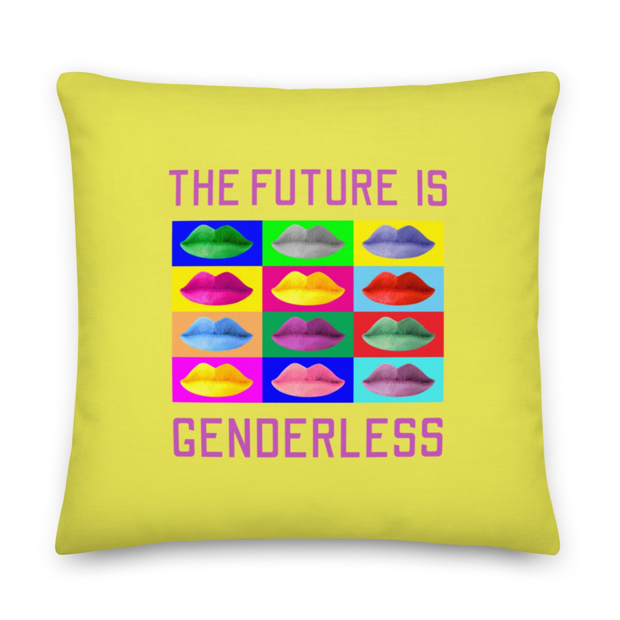 The Future Is Genderless Pillow