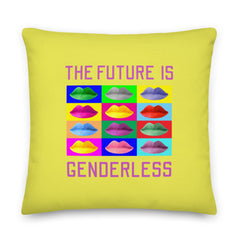 The Future Is Genderless Pillow