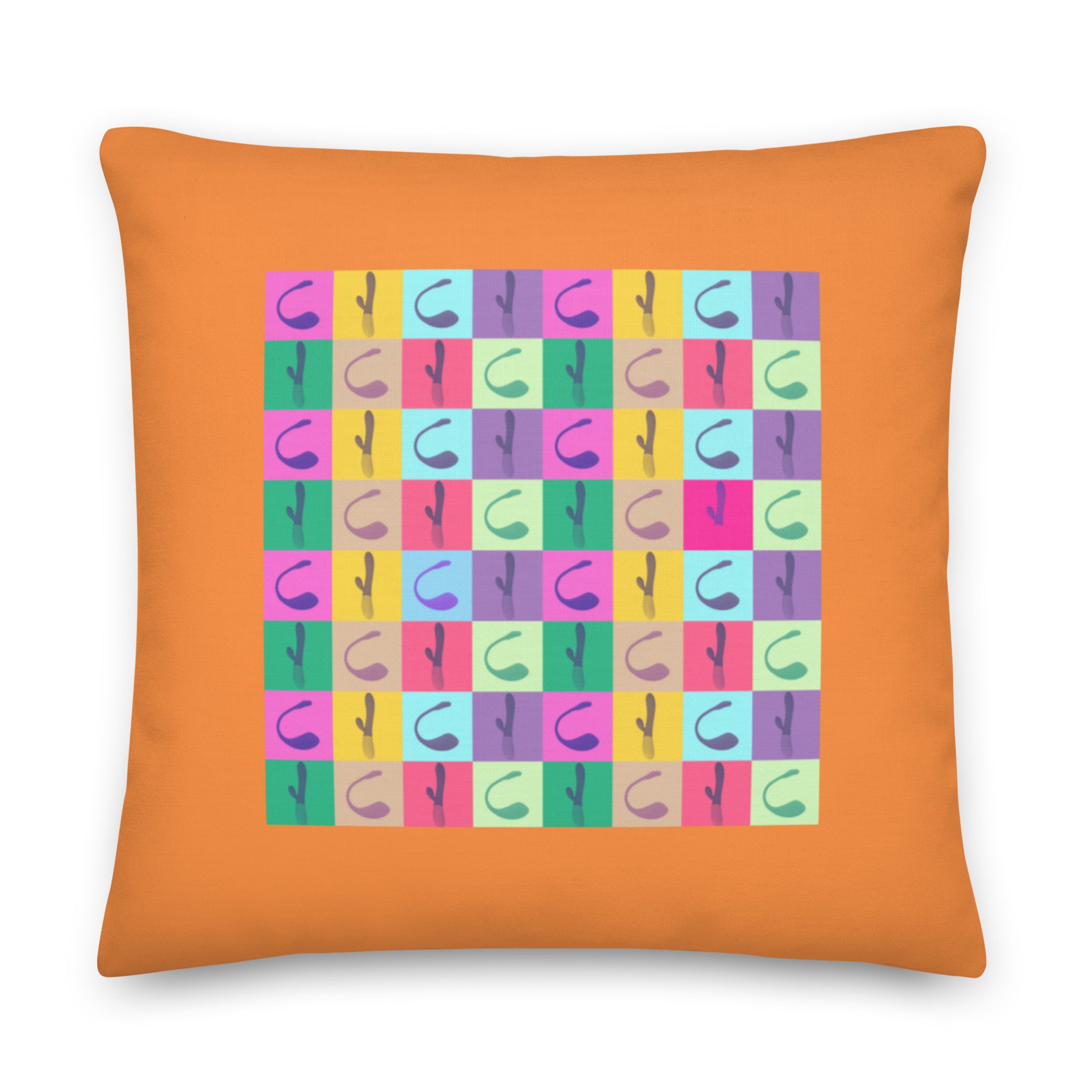 Vibrator Pop Art Pillow