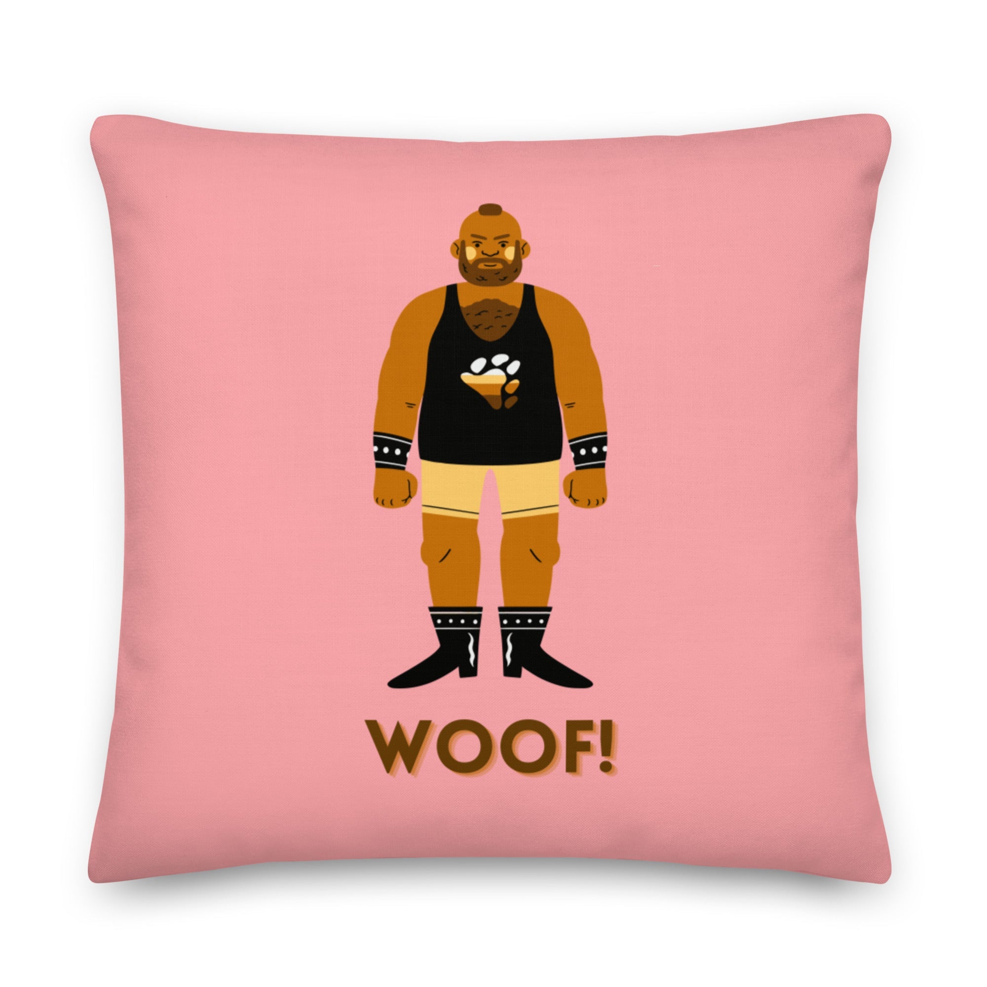 Woof! Gay Bear  Pillow