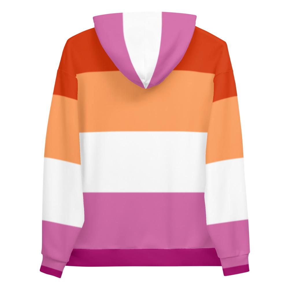 Lesbian Pride All-Over Hoodie