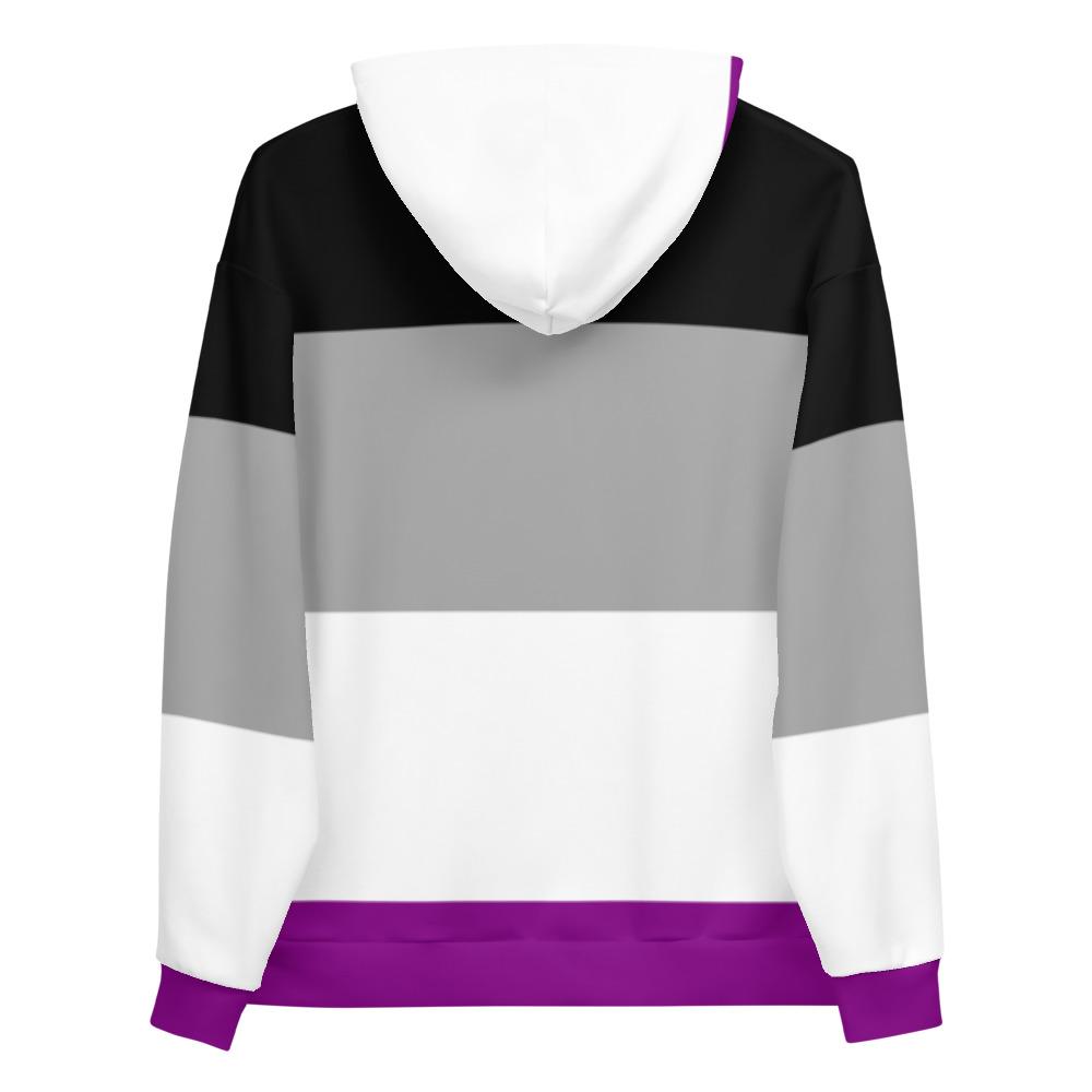 Asexual Pride All-Over Unisex Hoodie