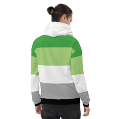Aromantic Pride All-Over Hoodie