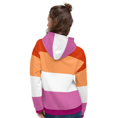 Lesbian Pride All-Over Hoodie