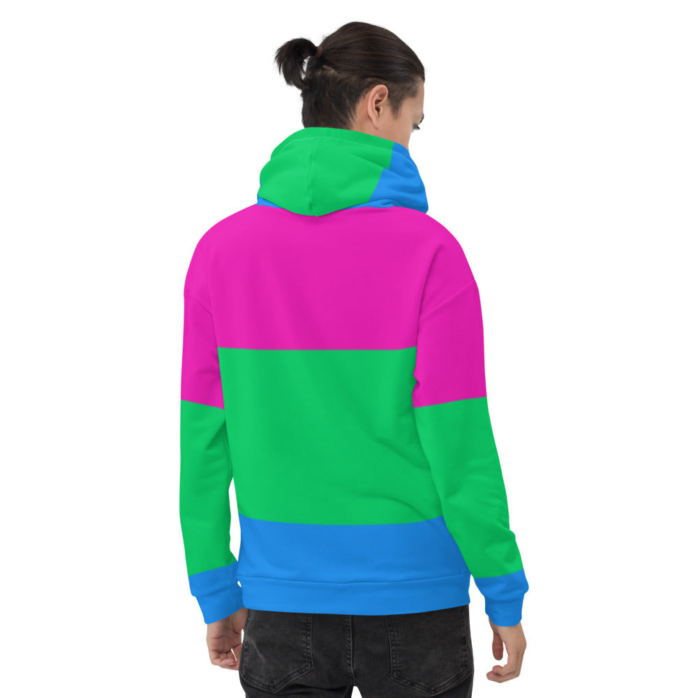 Polysexual Pride All-Over Hoodie
