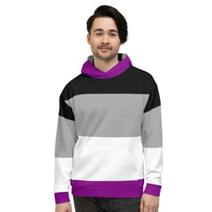 Asexual Pride All-Over Unisex Hoodie