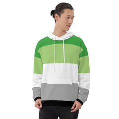 Aromantic Pride All-Over Hoodie