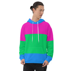Polysexual Pride All-Over Hoodie