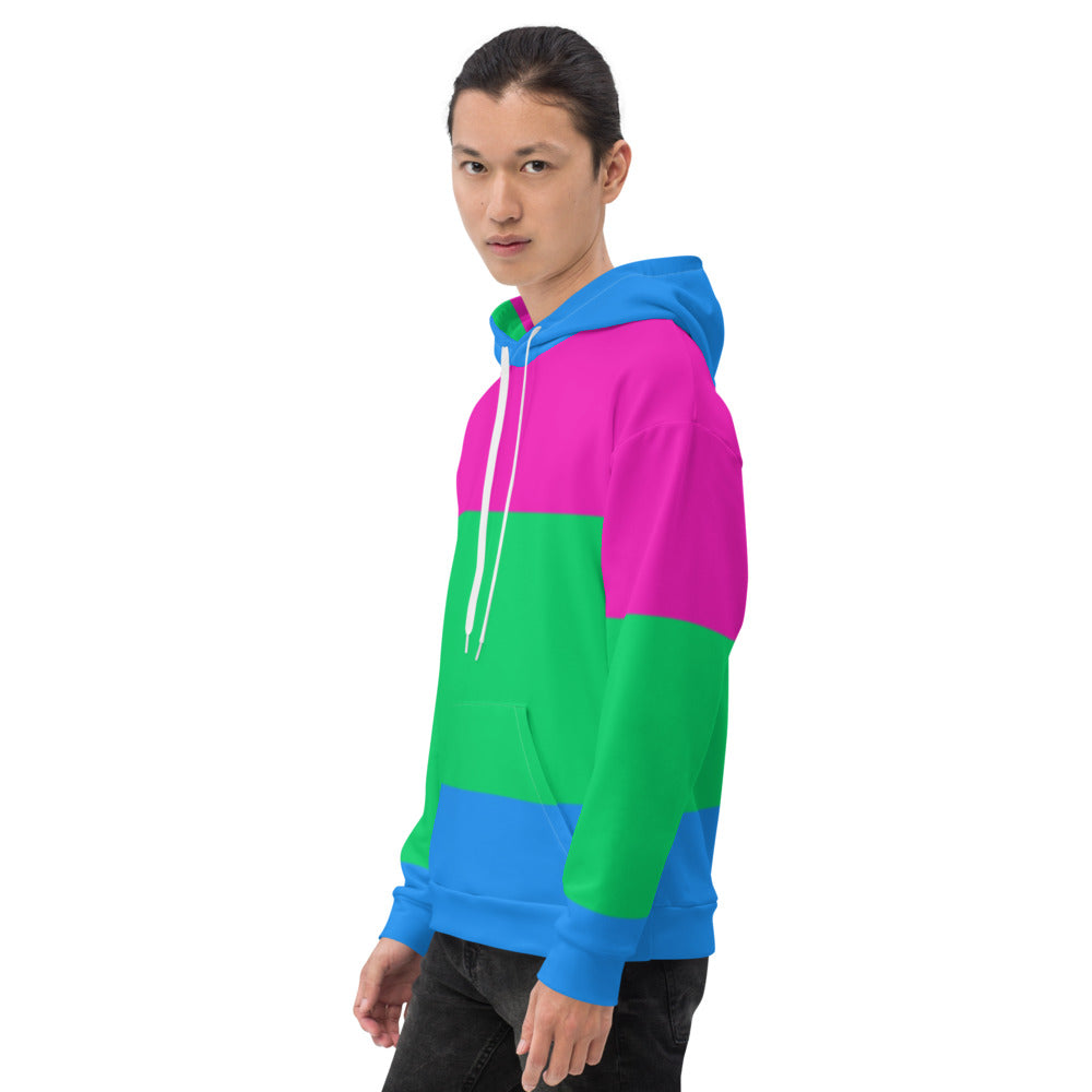Polysexual Pride All-Over Hoodie