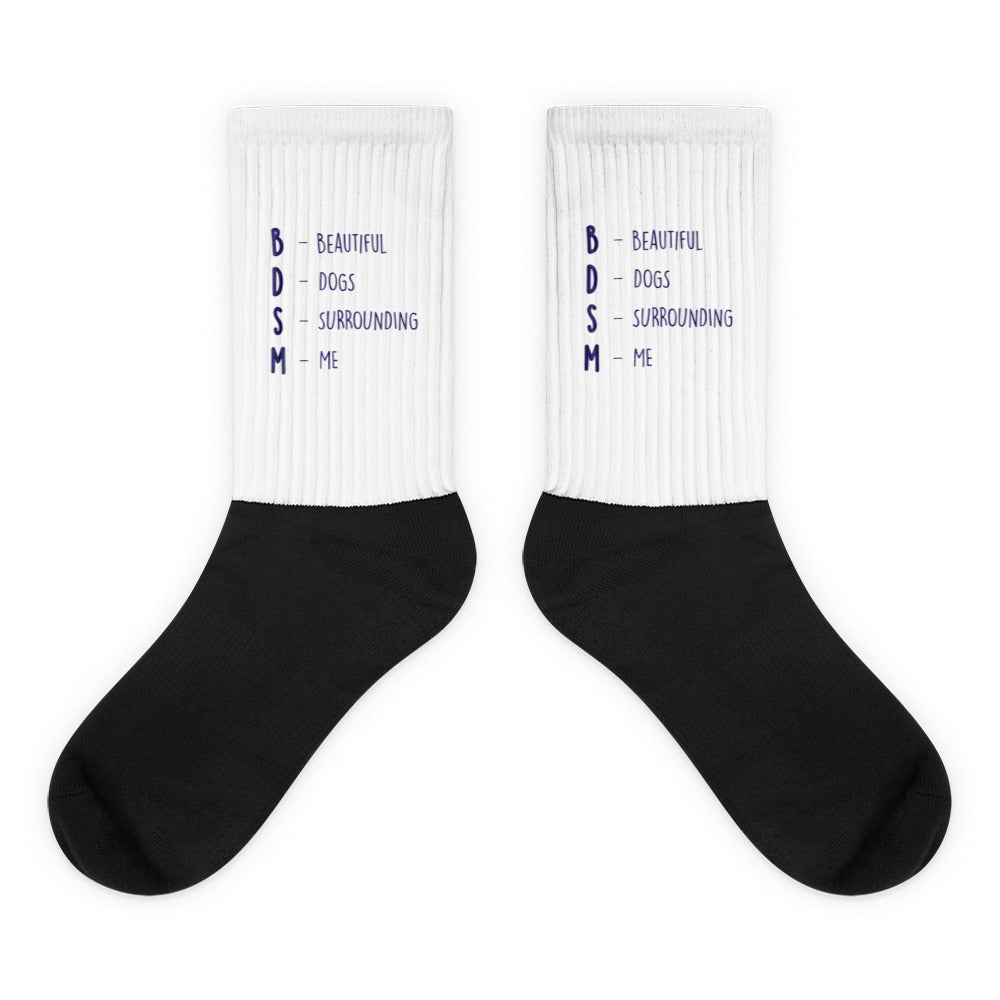 Bdsm (Beautiful Dogs Surrounding Me) Socks