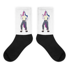 Bisexual Unicorn Socks