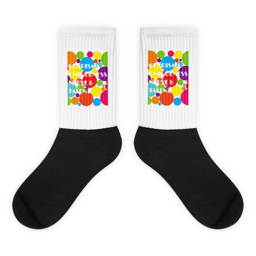 Charisma Uniqueness Nerve & Talent Socks
