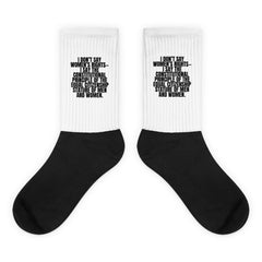I Don't Say Women's Rights Socks