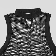 Black Mesh Bodysuit - The RainbowBoys