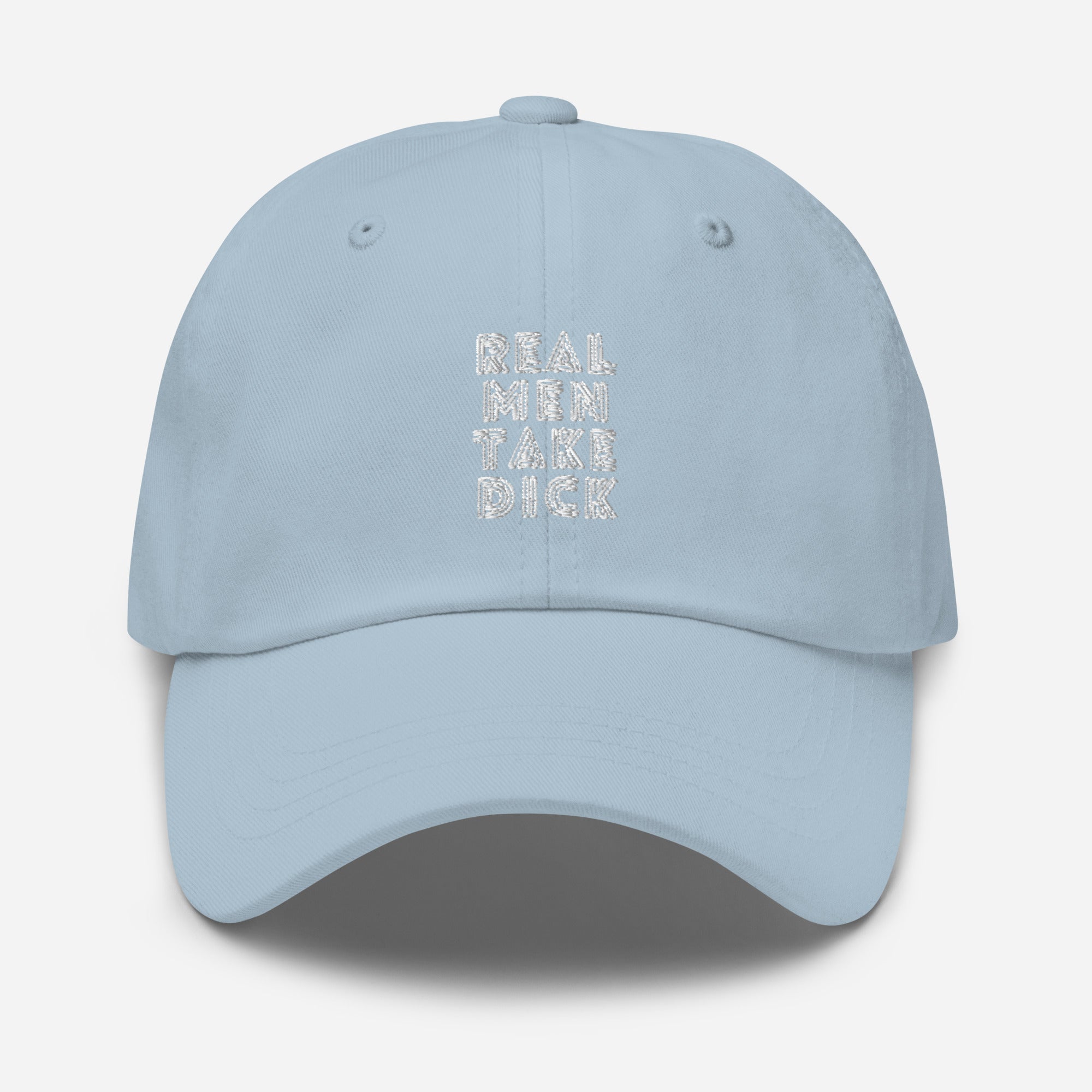 Real Men Take Dick Cap