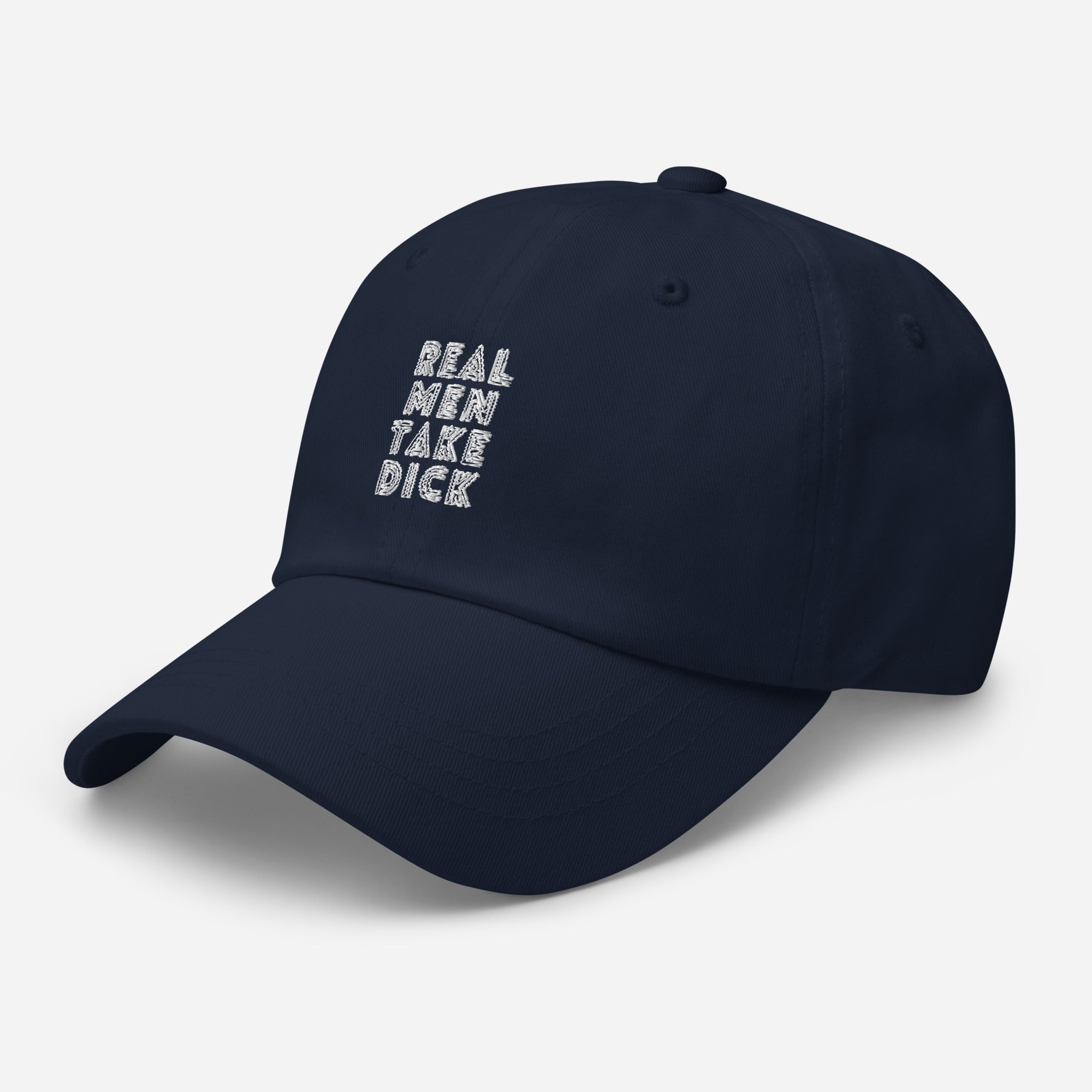 Real Men Take Dick Cap