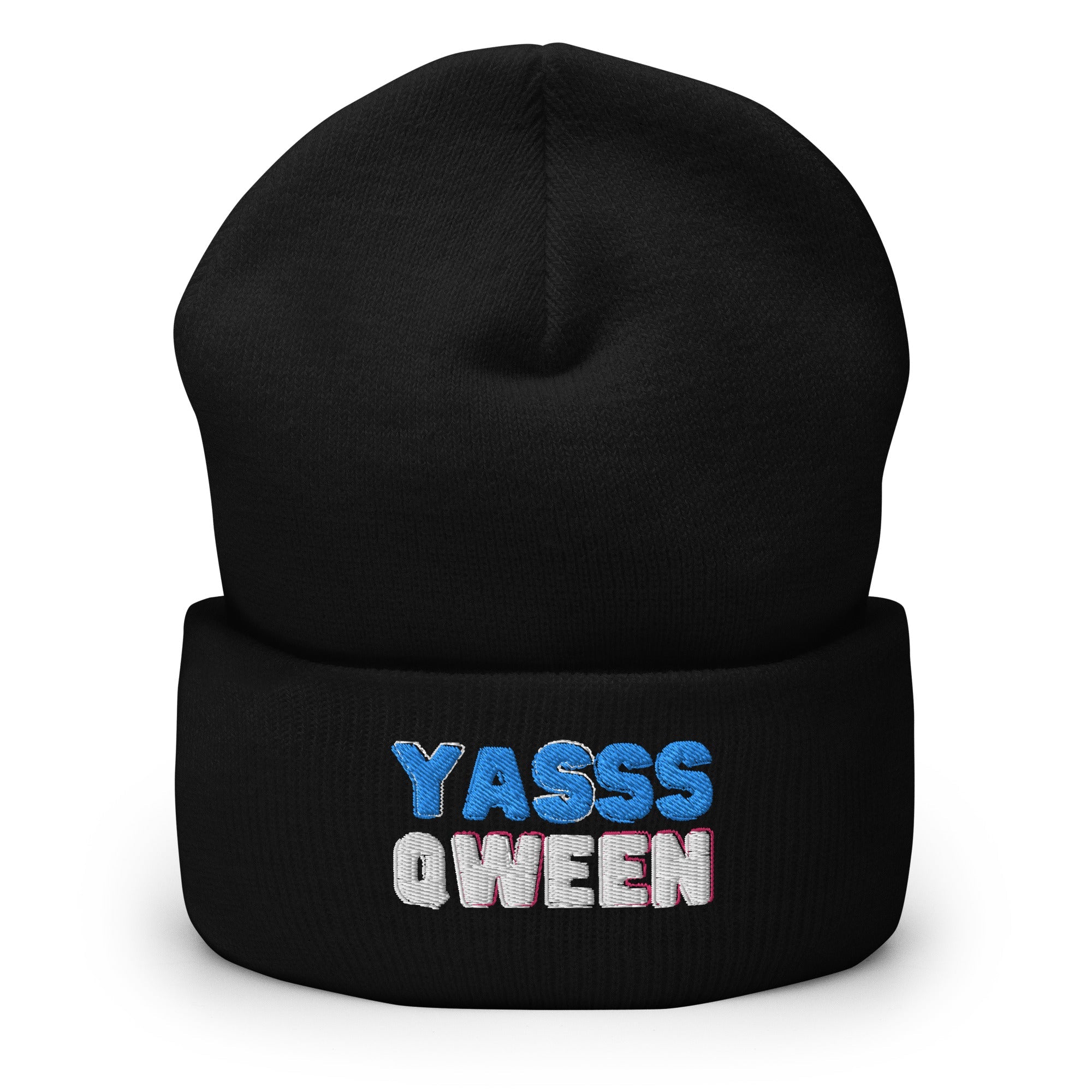 Yasss Qween Cuffed Beanie