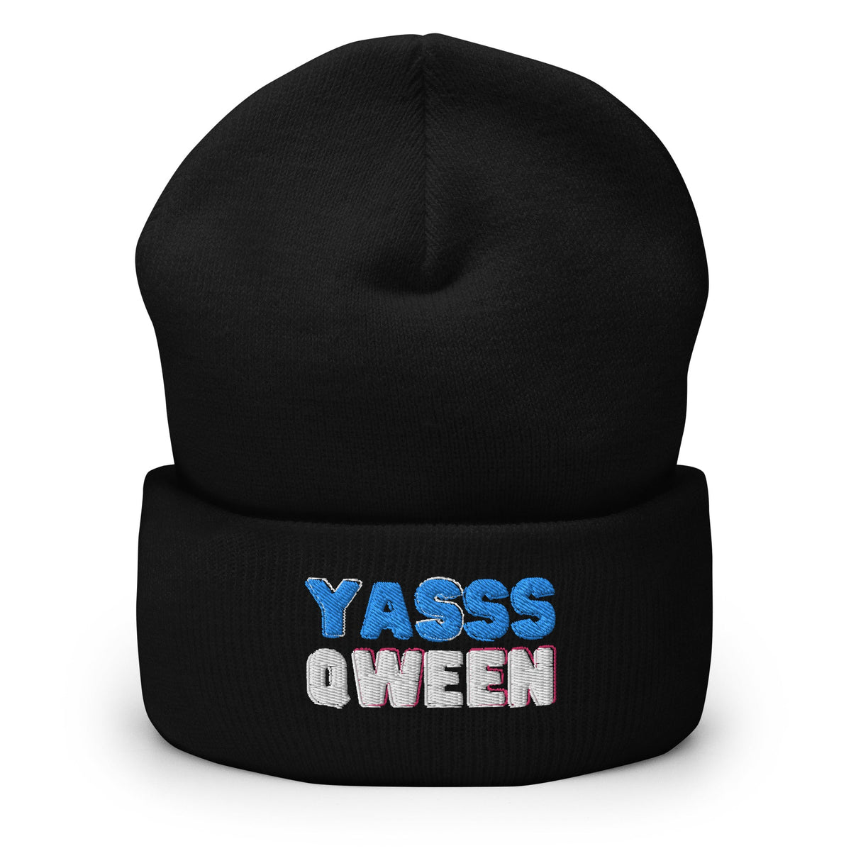 Yasss Qween Cuffed Beanie