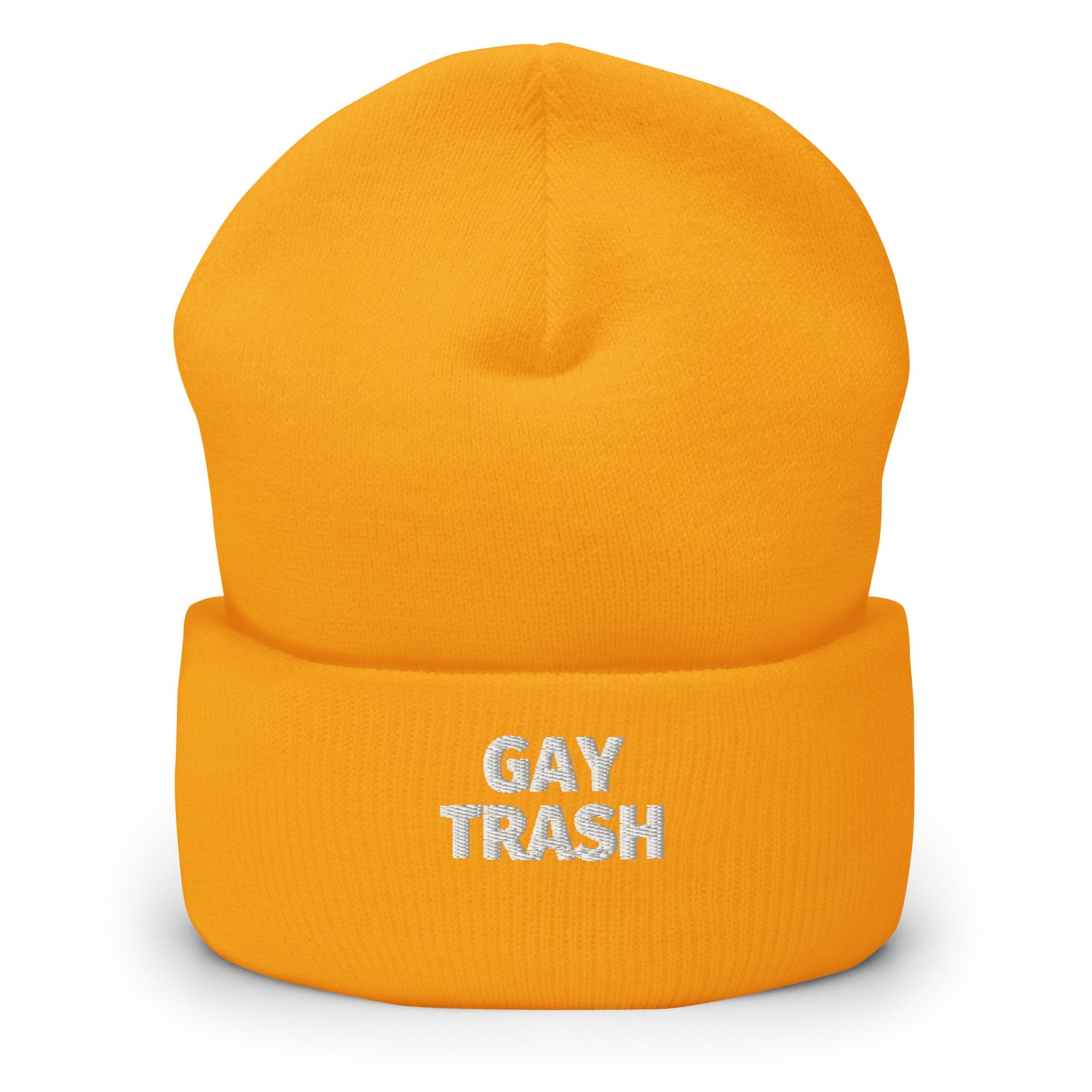 Gay Trash Cuffed Beanie