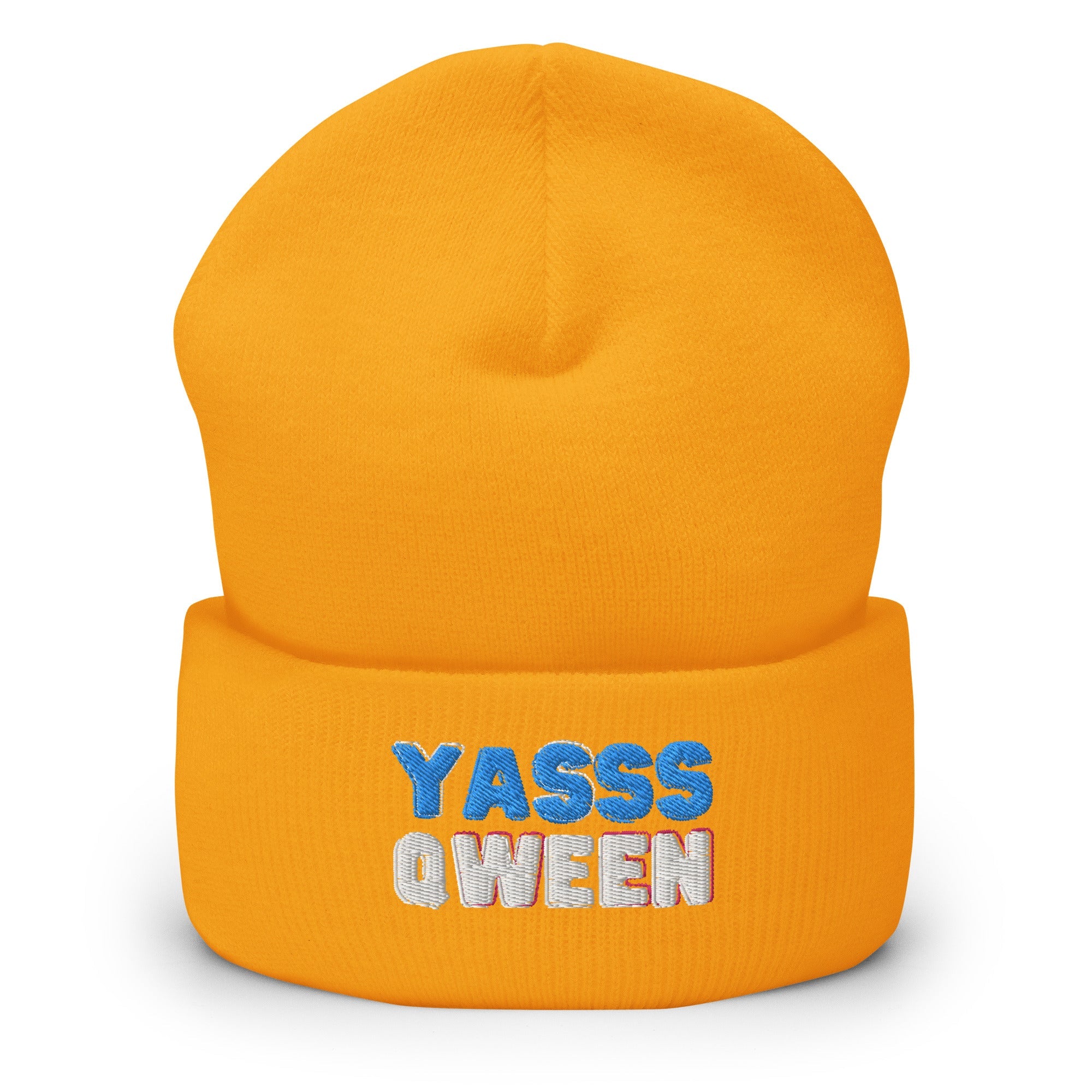 Yasss Qween Cuffed Beanie