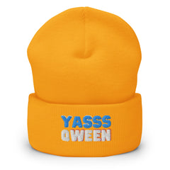 Yasss Qween Cuffed Beanie