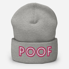 Poof Cuffed Beanie