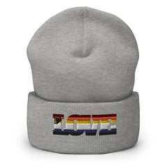 Gay Bear Love Cuffed Beanie
