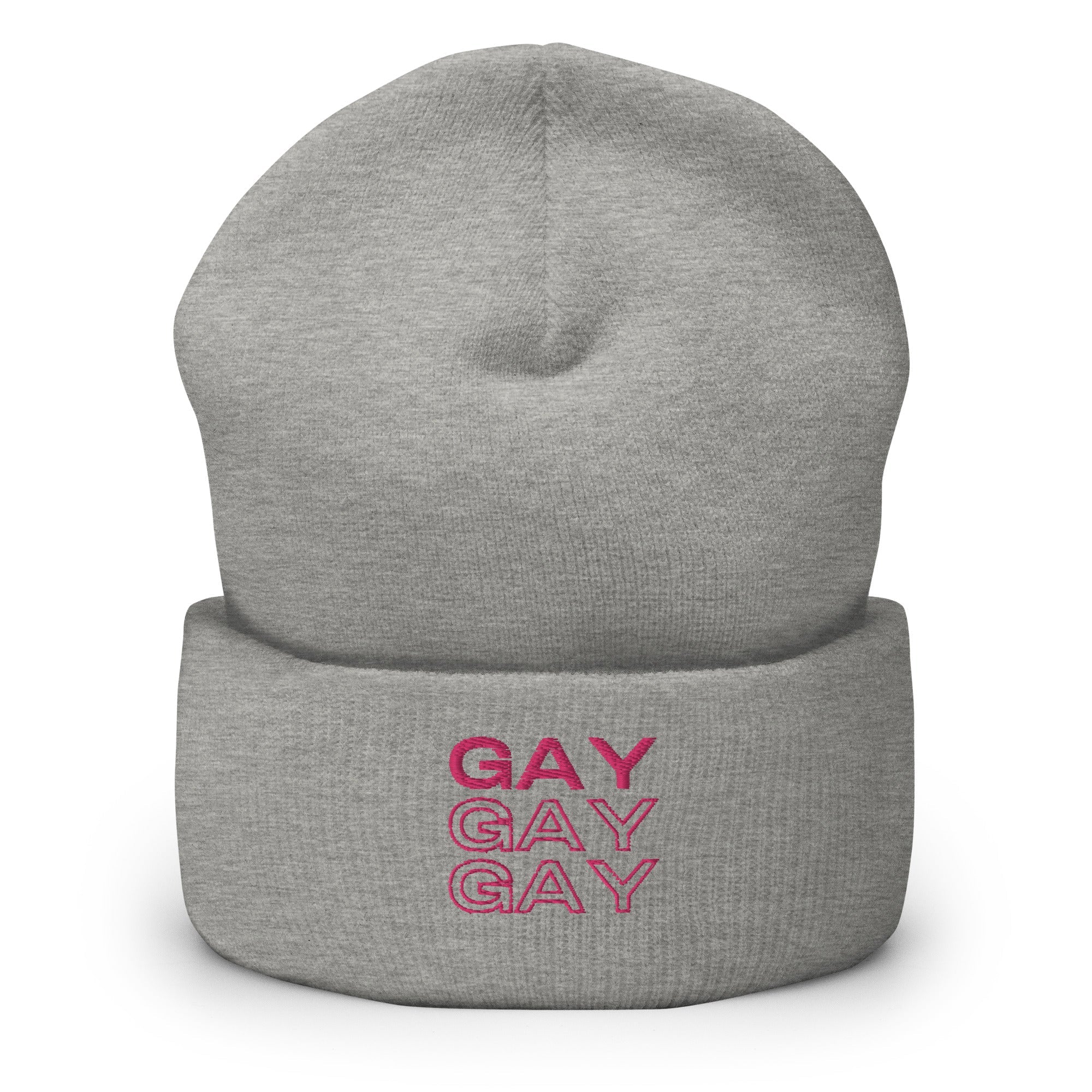 Gay Gay Gay Cuffed Beanie