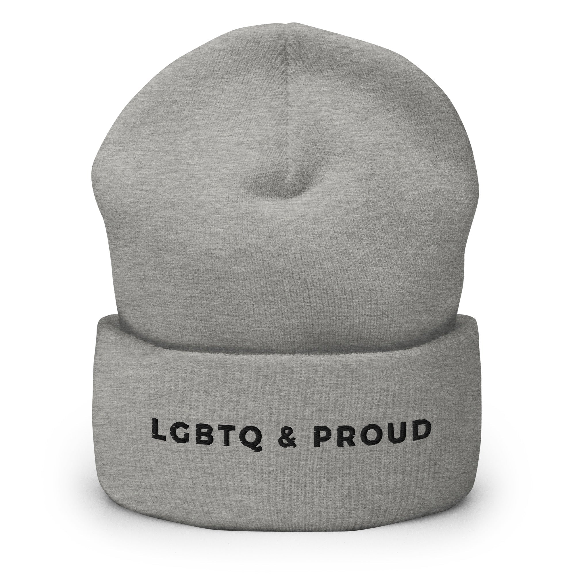 LGBTQ & Proud Cuffed Beanie