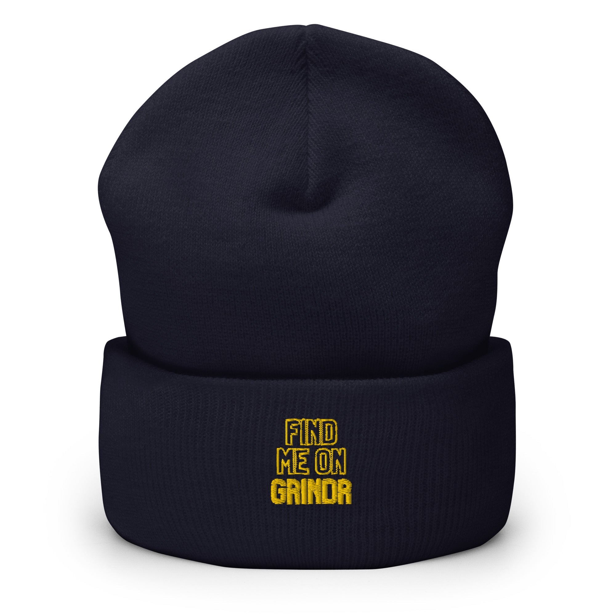 Find Me On Grindr Cuffed Beanie