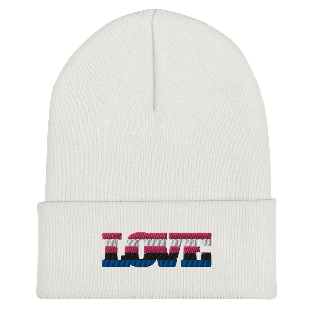 Genderfluid Love Cuffed Beanie