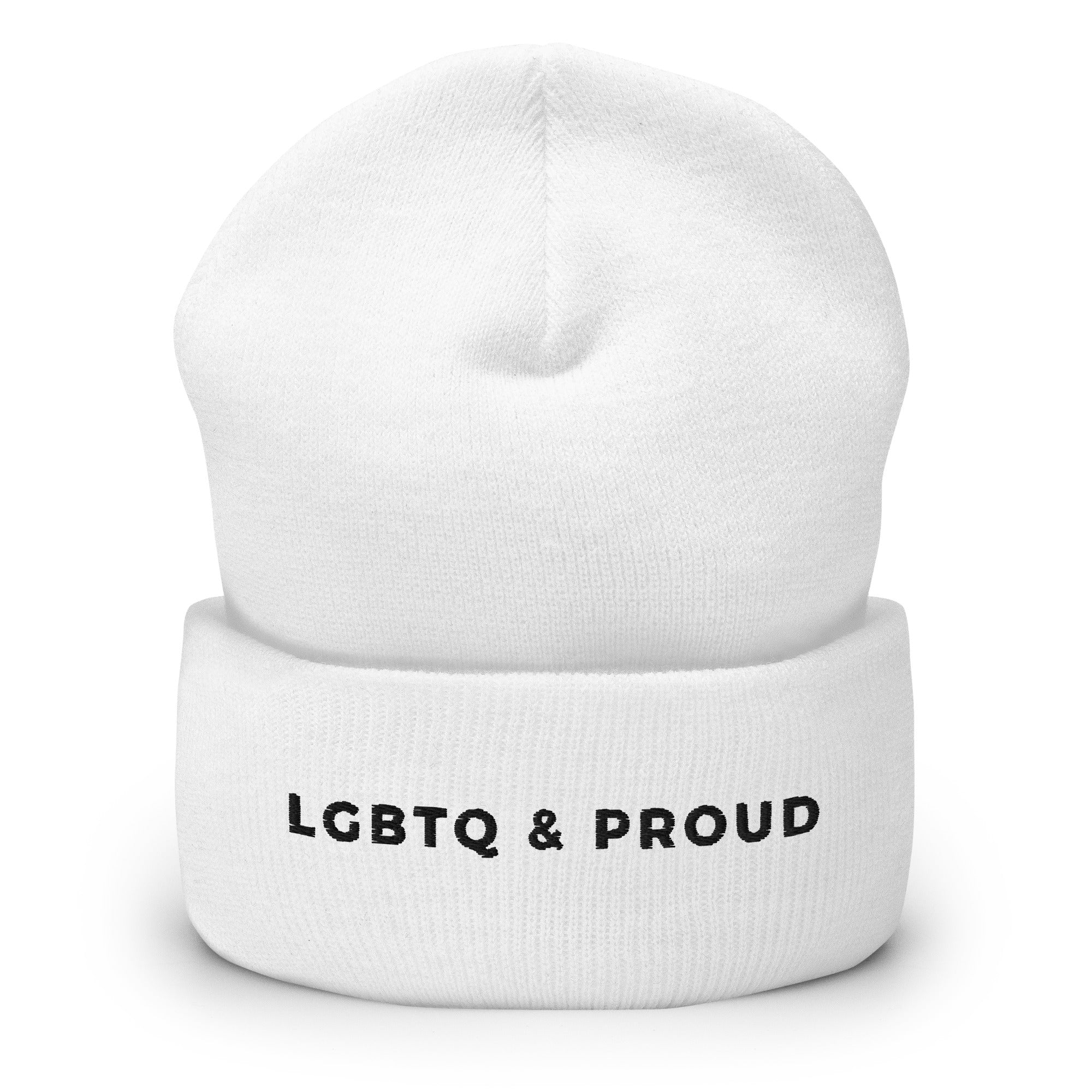 LGBTQ & Proud Cuffed Beanie