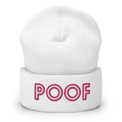 Poof Cuffed Beanie