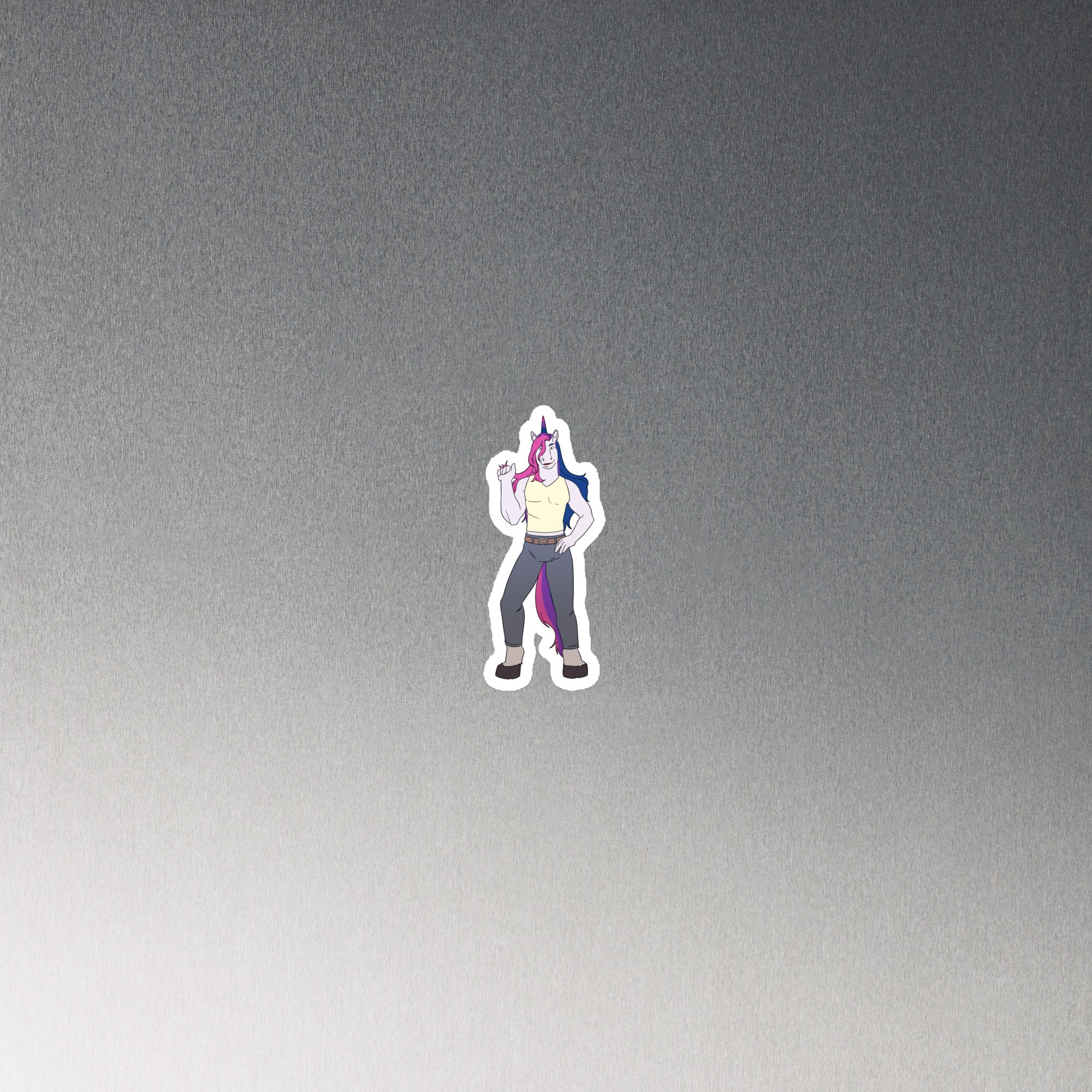 Bisexual Unicorn Magnet