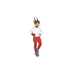 Sporty Dyke Magnet