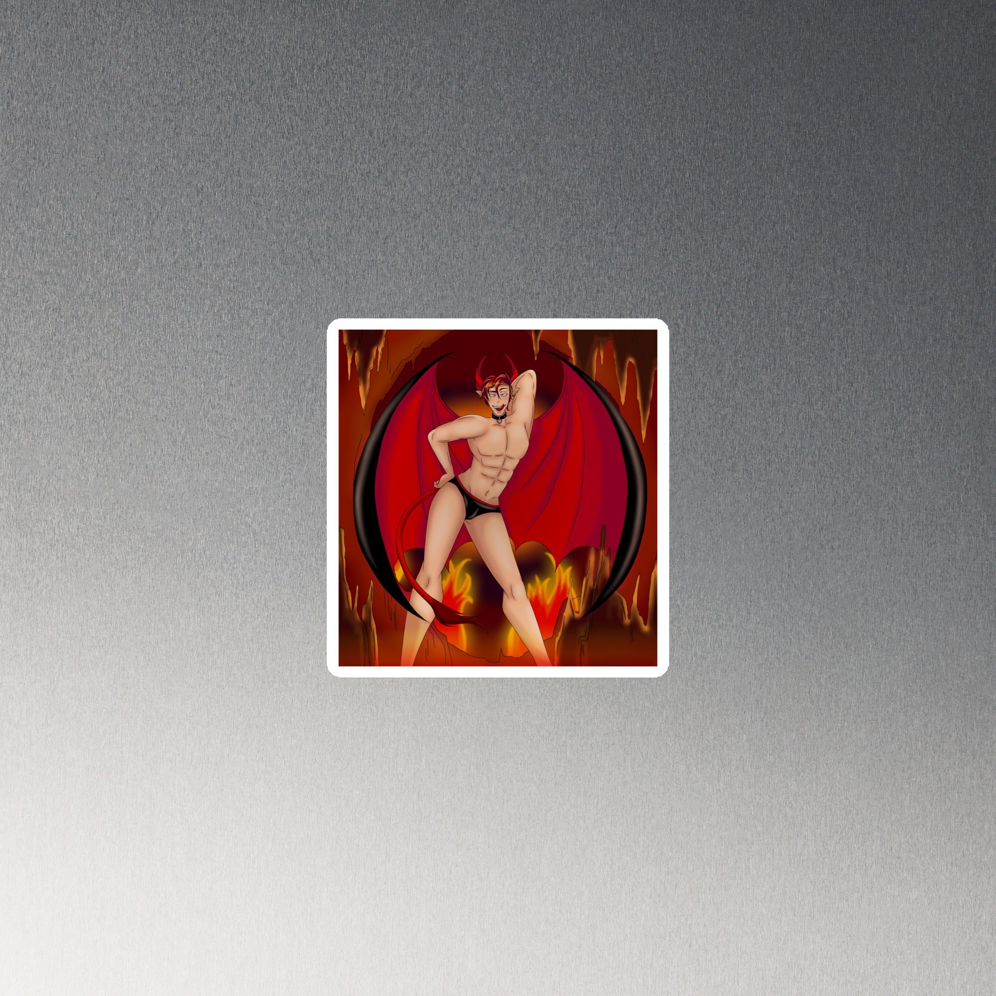 The Demon Of Homosexuality Magnet