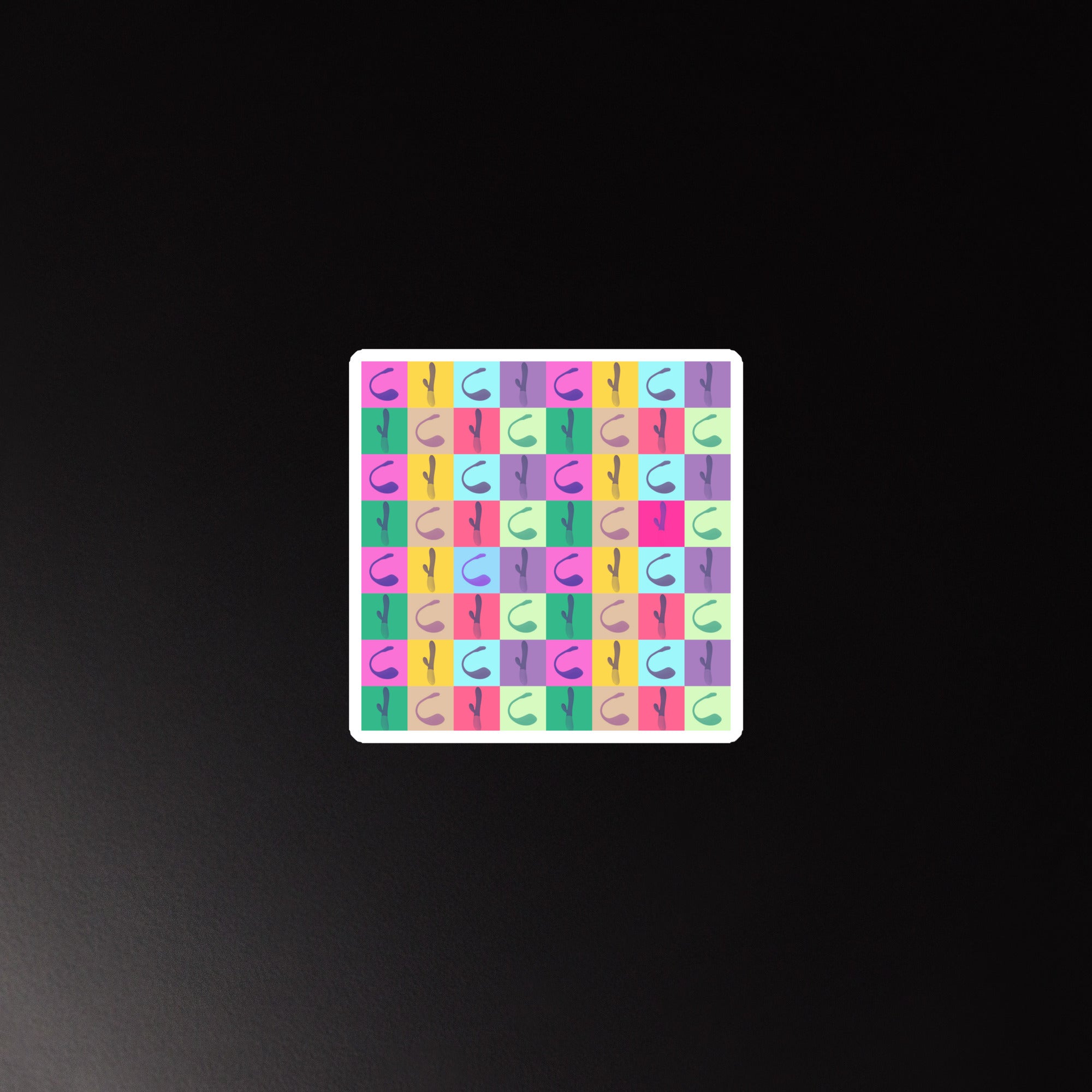 Vibrator Pop Art Magnet