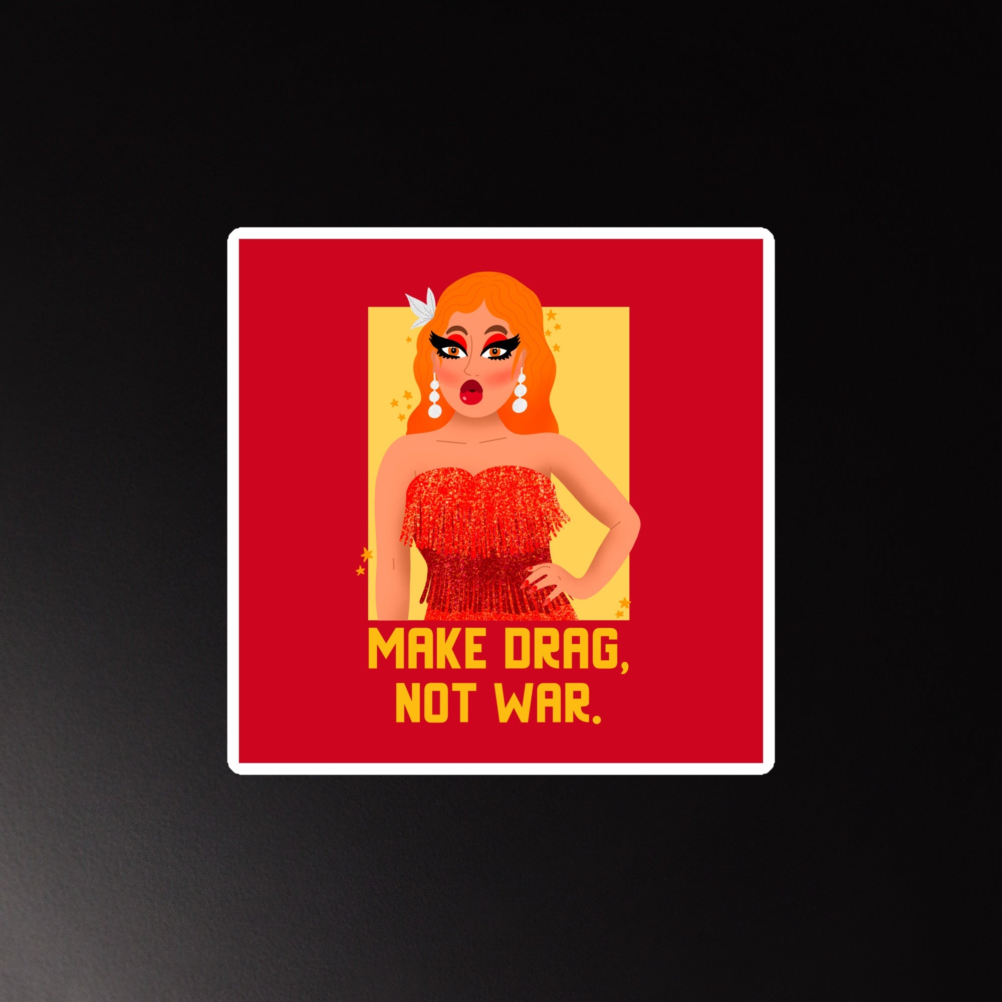 Make Drag Not War Magnet