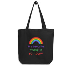 My Favourite Color Is Rainbow Eco Tote Bag