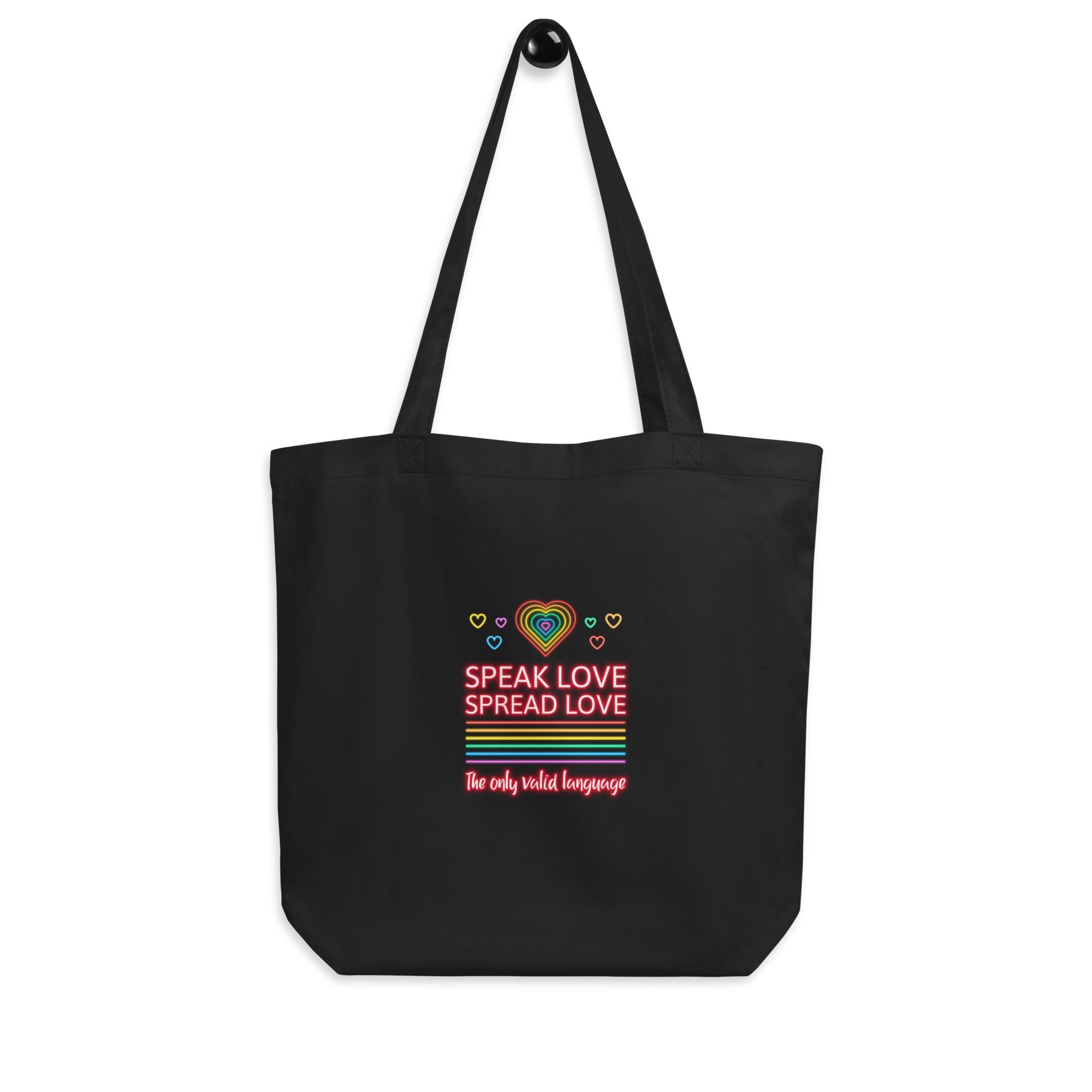 Speak Love Spread Love Eco Tote Bag