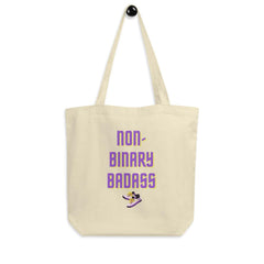 Non-Binary Badass Eco Tote Bag